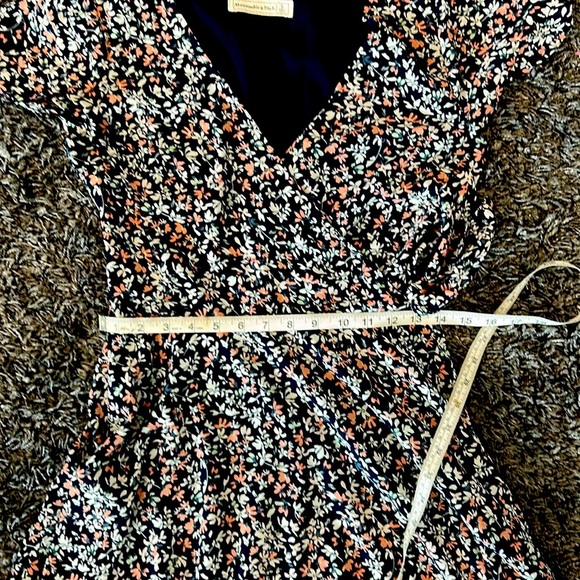 Abercrombie & Fitch floral spring dress women’s size small - Picture 9 of 13